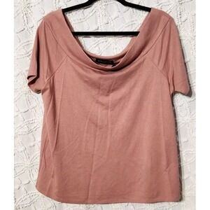 Gibsonlook Blouse Womens XL Mauve Basics Business Modest‎ Capsule Wardrobe NWT